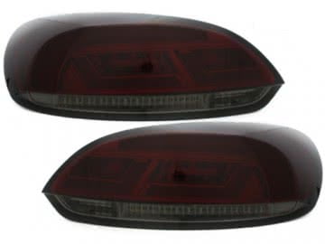LITEC LED taillights suitable for VW SCIROCCO III 08-10 red/smoke