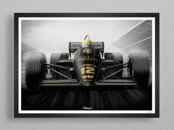 LOTUS 97T | ARTPRINT