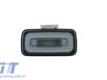 Led Rear Bumper Fog Lamp Light Bar suitable for MERCEDES Benz G-class W463 (1989-2015) Smoke