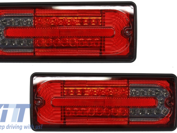 Led Taillights suitable for MERCEDES Benz G-class W463 (1989-2015) Red/Smoke
