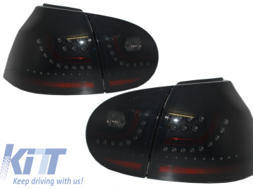 Led Taillights suitable for VW Golf V 5 Left Hand Drive (2004-2009) Smoke Extreme Black Look Urban Style