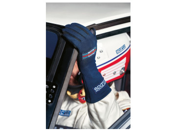 Luva de Corrida Sparco Martini Racing