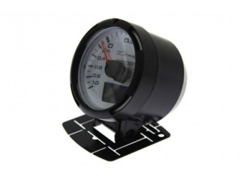 MANÓMETRO DEPO 4V1 60MM BRANCO - TEMPERATURA DOS GASES DE ESCAPE + PRESSÃO DO ÓLEO + TEMPERATURA DO ÓLEO + VOLTÍMETRO