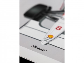 MCLAREN MP4/8 | ARTPRINT