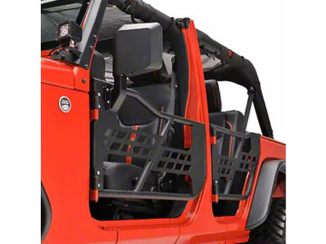 MEIAS PORTAS METÁLICAS WRANGLER JK 4P C/ ESPELHOS