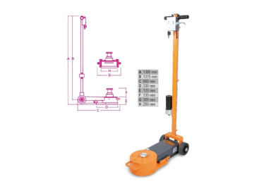 Macaco Pneumático, 60-30-15 T - Beta 3067/60-15T