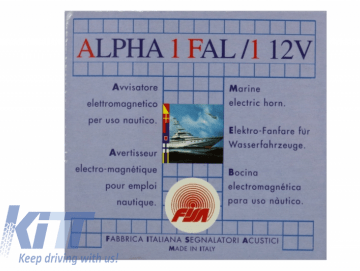 Marine Electric Horn FISA Alpha 1 FAL