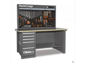 MasterCargo Workbench. Cinco gavetas, Ferramentas Beta C57S/A-G