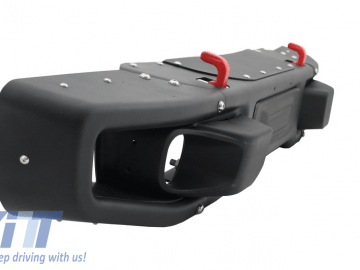 Metal Front Bumper suitable for JEEP Wrangler / Rubicon JK (2007-2017) 10th Anniversary Hard Rock Style