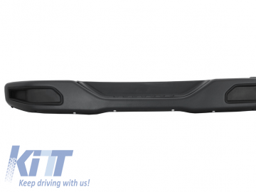 Metal Rear Bumper suitable for JEEP Wrangler / Rubicon JK (2007-2017) 10th Anniversary Hard Rock Style