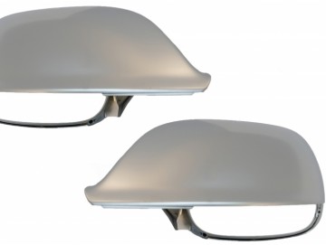 Mirror Caps Covers Extinction Aluminium suitable for AUDI Q5 / SQ5 8R (11/2008-2016) Q7 / SQ7 4L facelift (06/2009-08/2015)