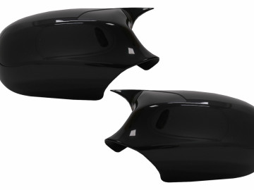 Mirror Covers suitable for BMW 3 Series E90 E91 LCI (2008-2011) M Sport Design Glossy Black