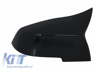 Mirror Covers suitable for BMW 1/2/3/4 Series Glossy Black