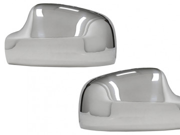 Mirror Covers suitable for Dacia Sandero Stepway (2010-2018) Stainless Steel