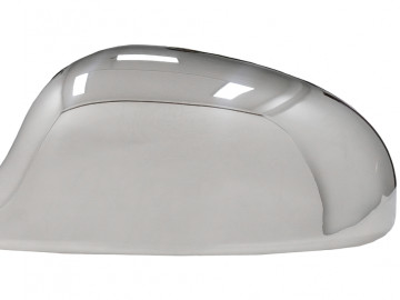 Mirror Covers suitable for VW Golf V (2003-2007) Stainless Steel