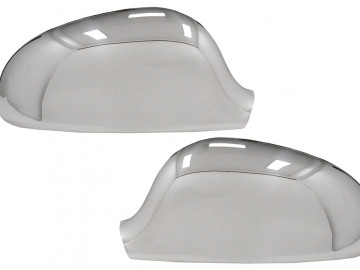 Mirror Covers suitable for VW Golf V (2003-2007) Stainless Steel