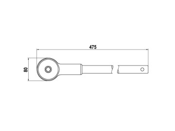 Multiplicador De Binário Para Aperto A Esquerda E A Direita Em Caixa Plástica Relação: 6.5:1 - Beta Utensili 560/C6