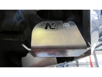 N4 - Proteção dos tubos do intercooler em alumínio 6mm