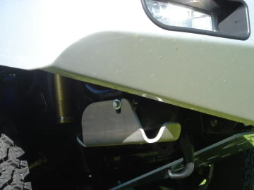 N4 - Proteção dos tubos do intercooler em alumínio 6mm