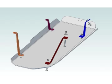 N4 - Proteção inferior do tanque combustível em alumínio 6mm