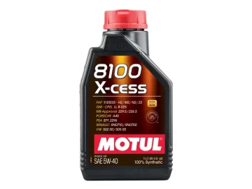 OLEO MOTUL 8100 X-CESS 5W-40- 1LITRO