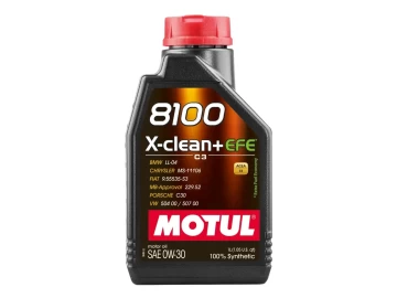 OLEO MOTUL 8100 X-CLEAN+ EFE 0W-30 - 1 LITRO