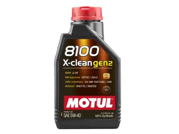 OLEO MOTUL 8100 X-CLEAN GEN2 5W-40 - 1 LITRO