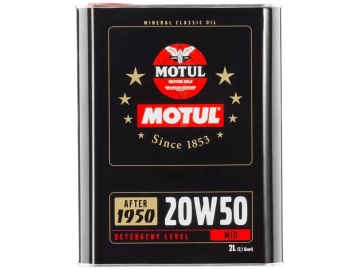 OLEO MOTUL CLASSIC 20W-50 - 2 LITROS