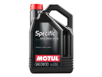 OLEO MOTUL SPECIFIC 506 01 506 00 503 00 0W-30 - 5 LITROS