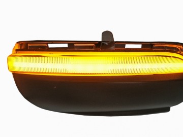 Osram Dynamic Full LED Mirror Indicators LEDriving DMI suitable for VW Golf VI (10.2008-08.2012) Touran I (05.2010-05.2015) Black