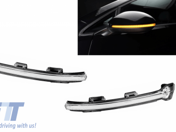 Osram Dynamic Full LED Mirror Indicators LEDriving suitable for VW Golf 7 VII (08/2012-) VW Touran II (05/2015-) White Edition