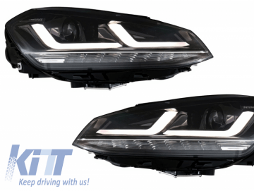 Osram Full LED Headlights LEDriving suitable for VW Golf 7 VII (2012-2017) Black Upgrade for Xenon&Halogen DRL Cars