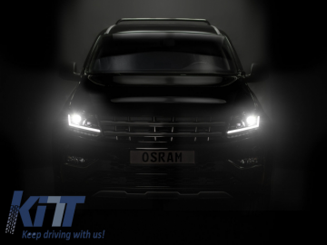 Osram LEDriving Full LED Headlights suitable for VW Amarok (2010-) Dynamic Sequential Turning Lights Black