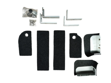 Painéis laterais Toyota Land Cruiser Série 150 de 5 lugares para gavetas OFFROAD modelo 900