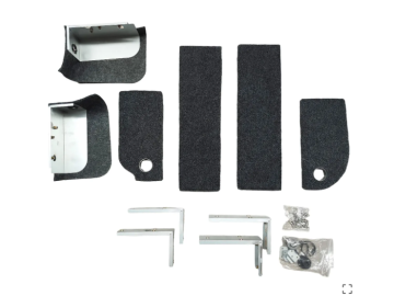 Painéis laterais Toyota Land Cruiser Série 150 de 5 lugares para gavetas OFFROAD modelo 900