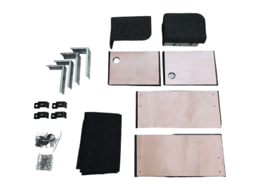 Painéis laterais universais para Toyota Land Cruiser Série 150, compatíveis com gavetas OFFROAD modelo 900