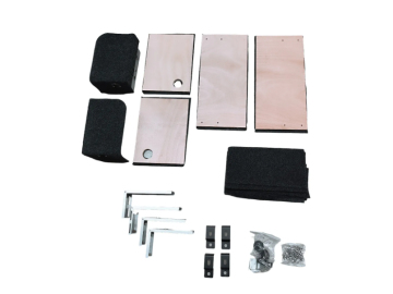 Painéis laterais universais para Toyota Land Cruiser Série 150, compatíveis com gavetas OFFROAD modelo 900