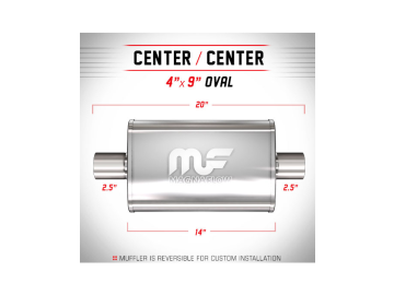 Panela Magnaflow 11235 - 57mm