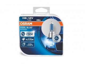 Par Lâmpadas OSRAM Cool Blue Intense H8