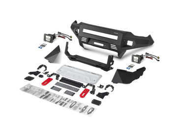 Para-choques RIVAL em alumínio Isuzu D-Max 2020+ com faróis LED