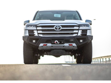 Para-choques RIVAL em alumínio para Toyota Land Cruiser J300 (2022+) com faróis LED