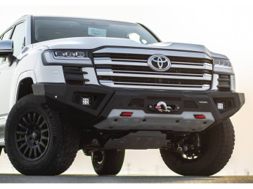 Para-choques RIVAL em alumínio para Toyota Land Cruiser J300 (2022+) com faróis LED