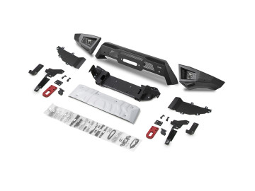 Para-choques RIVAL em alumínio para Toyota Land Cruiser J300 (2022+) com faróis LED