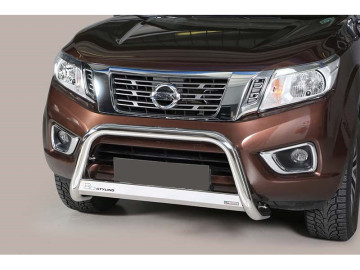 Grelha Frontal de aço inoxidável Ø63mm com viga transversal. Homologação CE