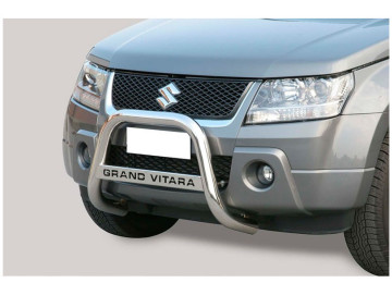 Grelha Frontal em aço inoxidável Ø63mm com gravação. Aprovado pela CE /Grand Vitara [2005 - 2008]