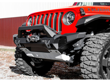 Para-choques dianteiro RIVAL em alumínio para Jeep Wrangler JK/JL (2007+)