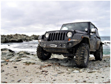 Pára-choques frontal com base de guincho - Wrangler JK [2007 - 2018] 