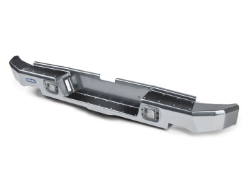 Para-choques traseiro RIVAL em alumínio Ford Mitsubishi L200 2015-2019 c/ luzes LED
