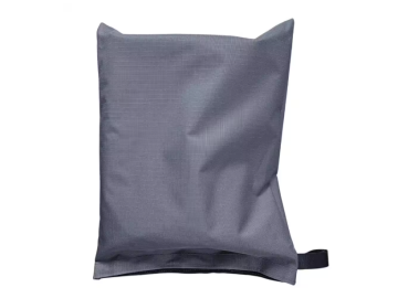 Parede corta-vento lateral para toldo OFFROAD, dimensões 3,0 × 2,0 m, cor cinzenta.
