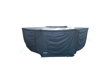 Paredes para Toldo 180º Overland (2,5 m) premium, cinzento